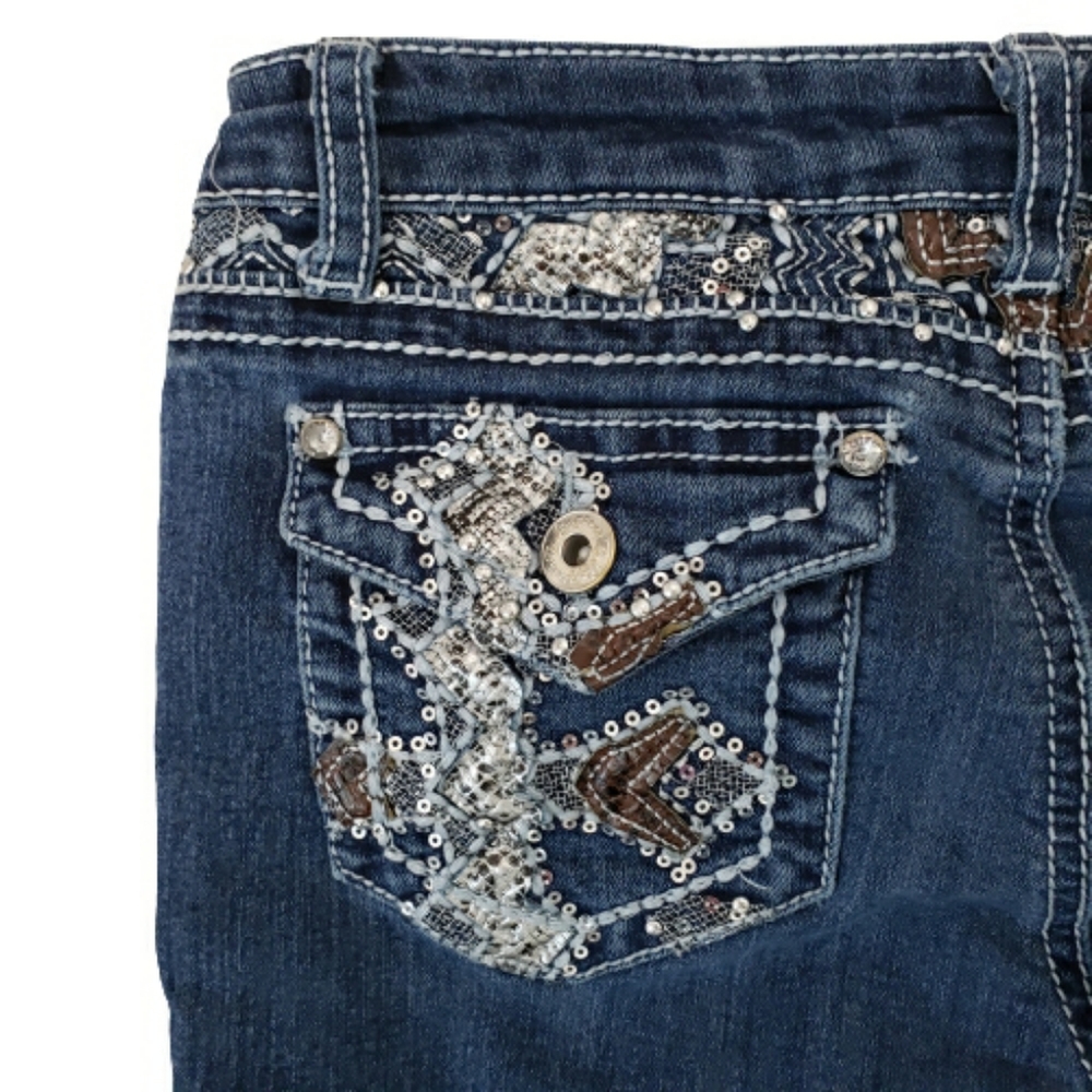 Revolution by Revolt Skinny Jeans Sz 14 Girls - Picture 5 of 9